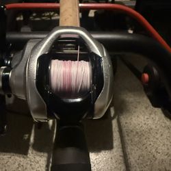 Shimano Tranx 201HG Casting Reel plus St Croix JIC70MHF Casting Rod