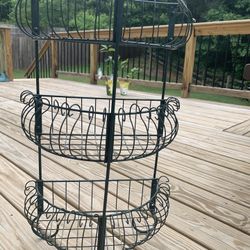 Dark green Metal Rack 