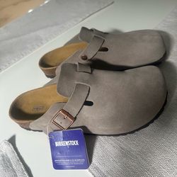 Birkenstock Men's Boston Soft Footbed Clogs size 43