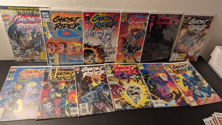 Ghost Rider comic book lot