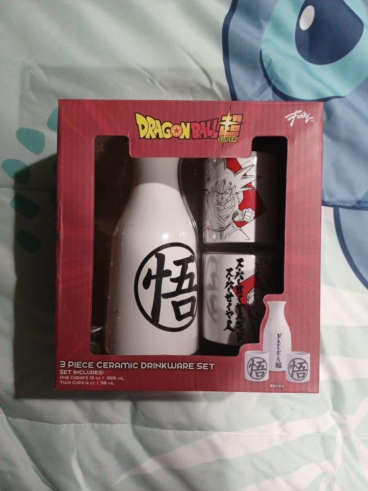 Dragon Ball Super 3 Piece Ceramic Drinkware Set