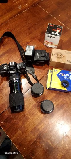 Camera with extras for sale
