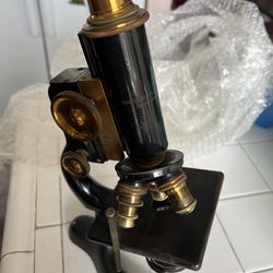 Antique Microscope 1915 Bausch And Lomb