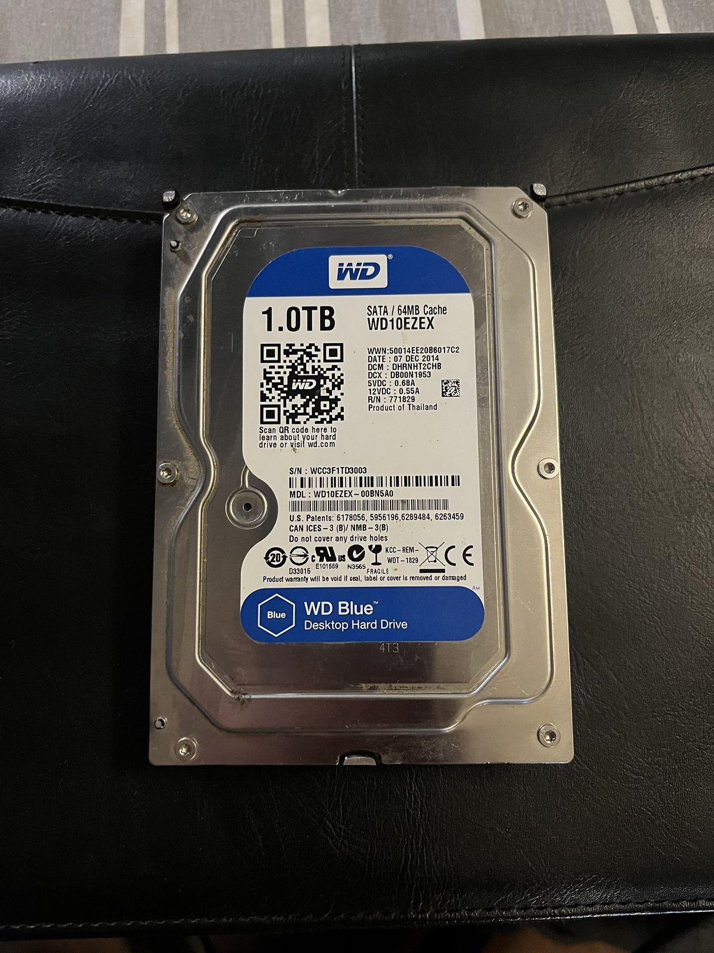WD 1TB Hard Drive
