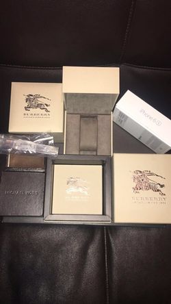Burberry / Micheal Kors / Fenty boxes