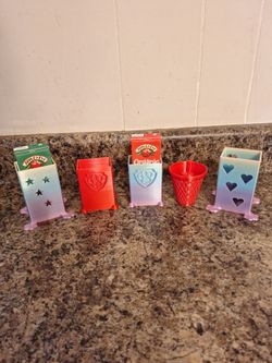 Juice box or Popsicle holders, Paw Patrol, Hearts & Stars