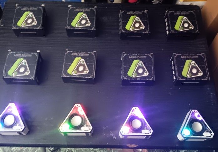 ROHS V2 MINI WIRELESS LED SPEAKERS (EACH)