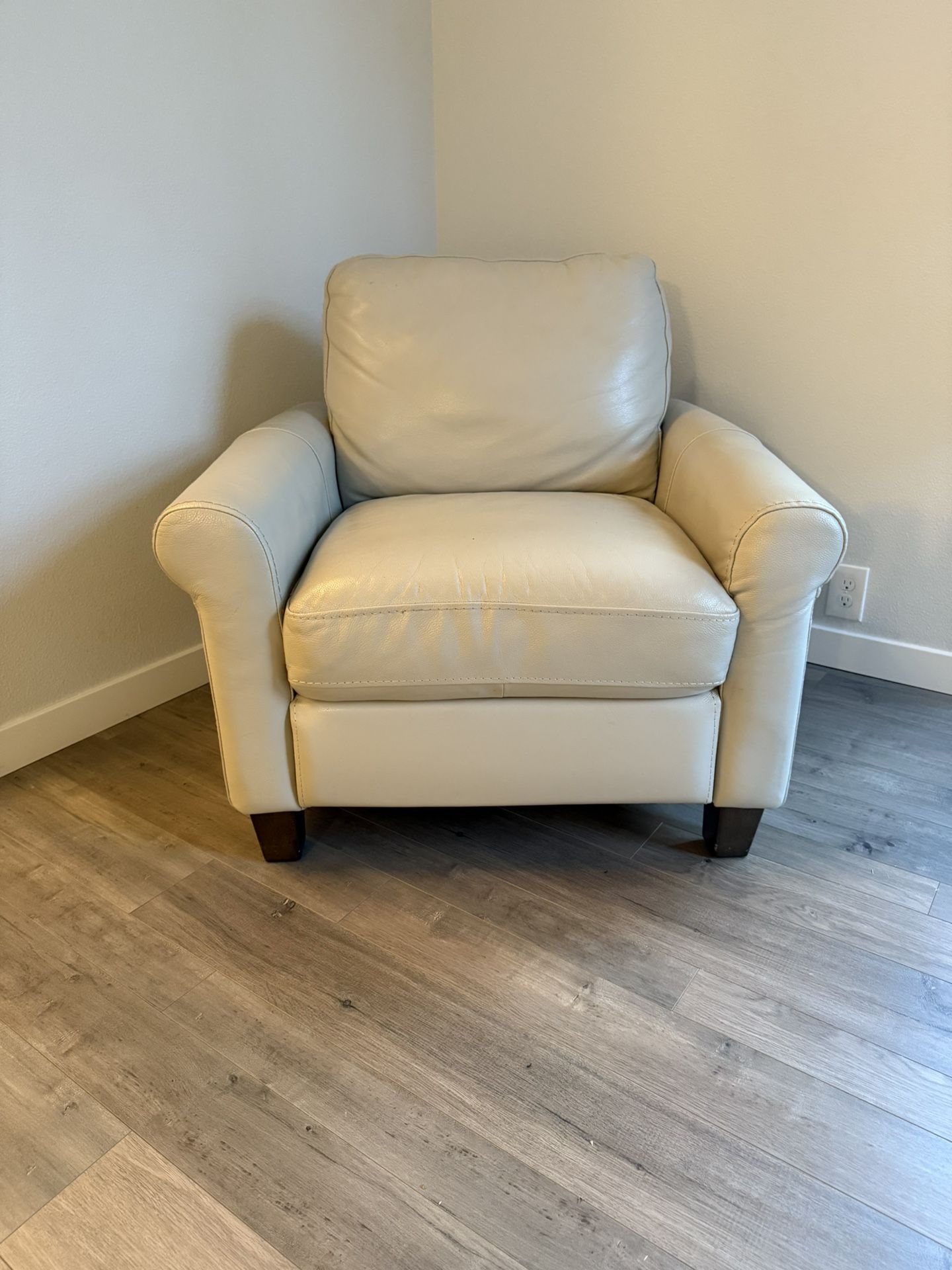 leather armchair