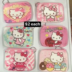 Hello kitty coin Purses 
