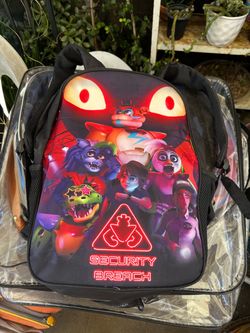 Mochila escolar de five nights at freddy
