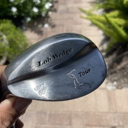LOB wedge 11 by Tour  60 deg in left hand  Steel shaft