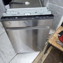 Dishwasher  GE Profile 18 Inches  Stainless Open Box Warranty  Ready To Deliver Warranty. $475..GE Profile