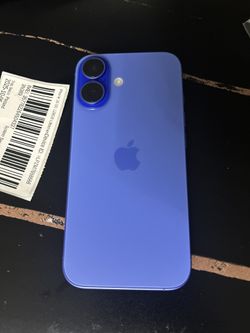 Apple iPhone 16, US Version, 128GB, Ultramarine. Us reseller flex(will first activate to any US carrier then locked to carrier and can’t guarantee tha