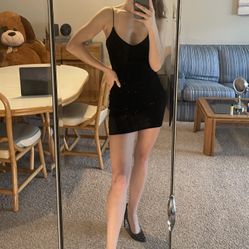 Black Mini Dress H&M