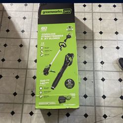 PRO 60V 13" CORDLESS STRING TRIMMER & LEAF BLOWER COMBO W/ 4.0 AH BATTERY