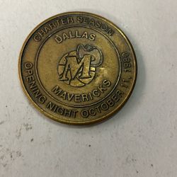 Dallas Mavericks Opening Night 1980 Token