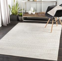 8’x10’ white area rug