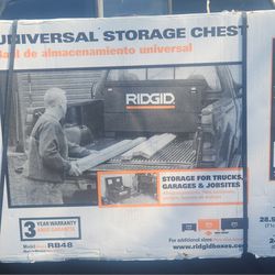 Rigid universal storage chest 