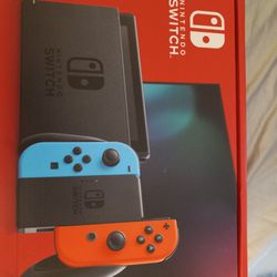 Nintendo Switch  With 2 Games And A Case