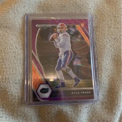 Kyle Trask Rookie Purple Prizm