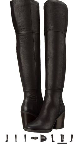 Botas aldo color negro zise 6 /1/2