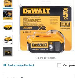 New Dewalt Batteries 