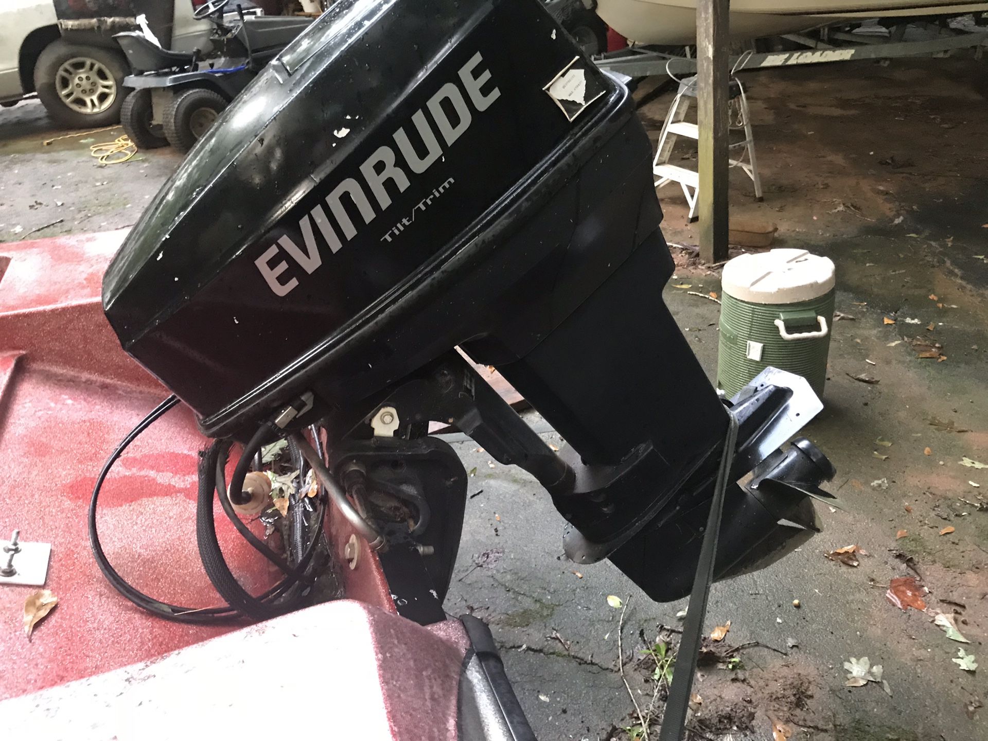 1995 javelin with 1995 48 hp evinrude good boat gota new boat for my