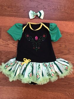 Anna Frozen Costume 12-18 mos