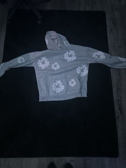gray denim tears hoodie
