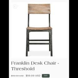 Brand New Franklin Chair Threshold