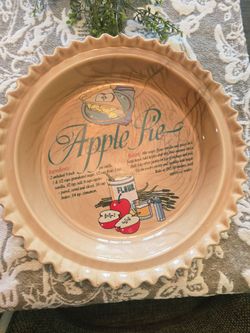 Vintage Pie plate