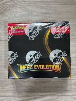 Pokemon Trading Card Game Mega Evolution Base Set Booster Box New Sealed