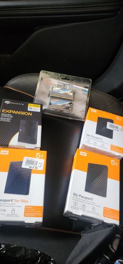 WD 5TB Hard drive and seagate 5tb