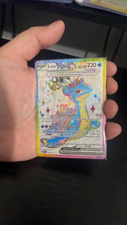 Pokémon Lapras Ex 158/142