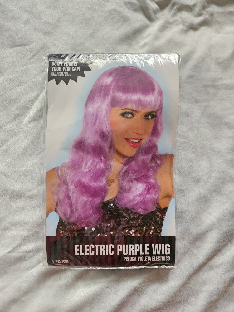 Electric Purple Wig