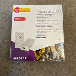 Netgear powerline 2000