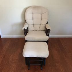 Chair With Footstool