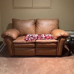 Lane premium Leather Reclining Manual Loveseat And I Do Have The sofa For An additional Cost Must Sell Together  