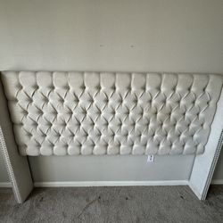 Tufted Headboard King