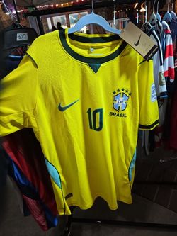 Nike Brazil CBF #10 Soccer Jersey Size Small