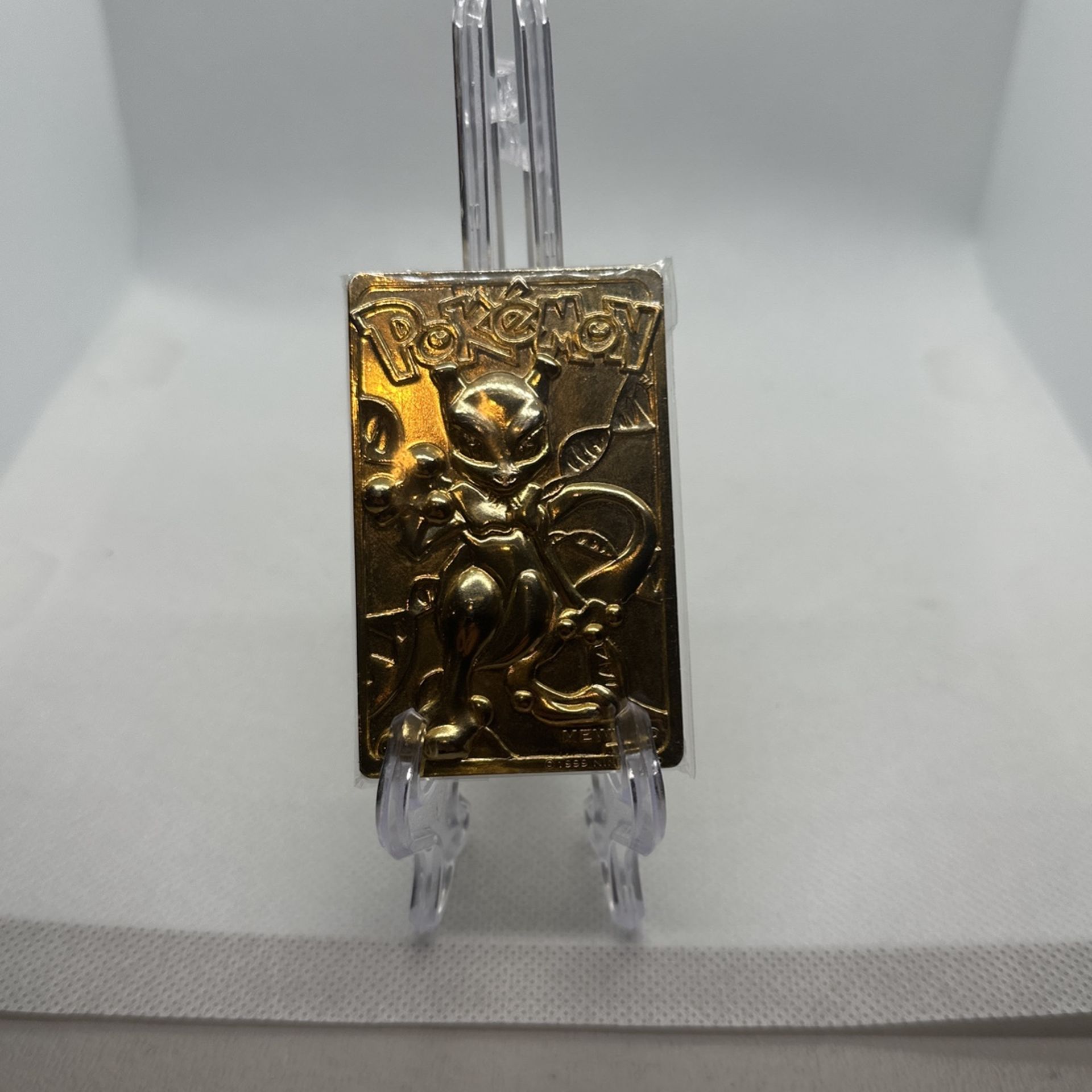 1999 23 Karat Gold Plated Mewtwo