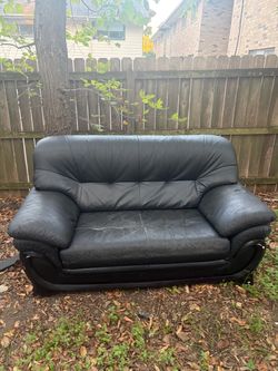 Black couch set