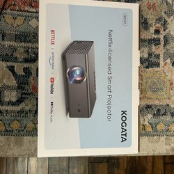 Brand New 4k Smart Projector Comes With Netflix 
