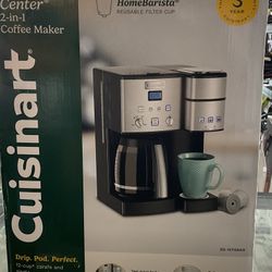 Cuisinart  Ss-15tgnas. Coffee Center 2-in-1 Coffee Maker