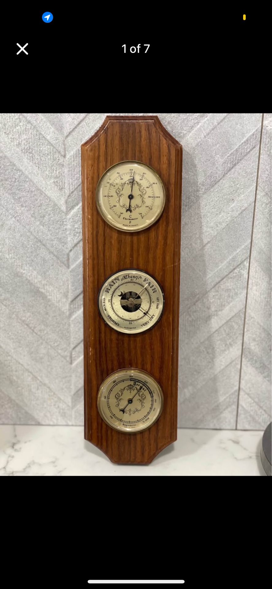 VTG Barometer, Hydrometer , Thermometer