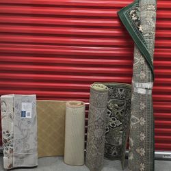 Lot Of (4) Area Rug and Runners, NEW