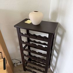 Wood Wine Rack / Storage Shelf – Compact & Stylish