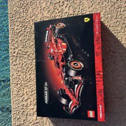 LEGO Technic Ferrari SF-24 F1 Car Model Kit for Adult F1 Fans 42207