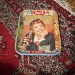 1950's Coca-Cola Metal Tray