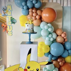 pokemon balloon garland 